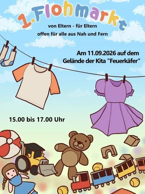 Plakat bzw. Bild: Flohmarkt